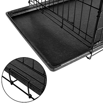 i.Pet 42inch Pet Cage - Black