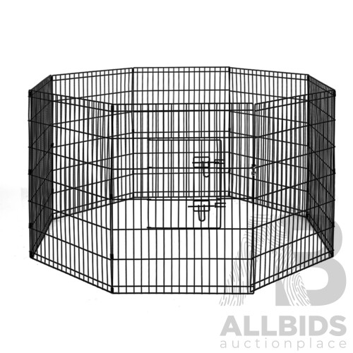 8 Panel Pet Playpen - 36 Inch - Free Shipping