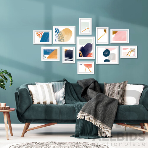 11 Piece Photo Gram Set - White - Brand New - Free Shipping