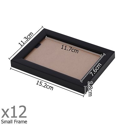 26 Piece Photo Gram Set - Black - Free Shipping