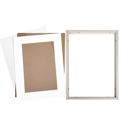 3 Piece Photo Gram Set - White - Brand New - Free Shipping