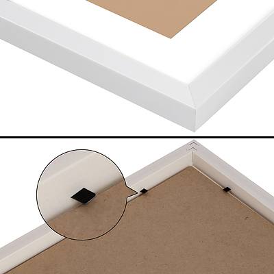 3 Piece Photo Gram Set - White - Brand New - Free Shipping