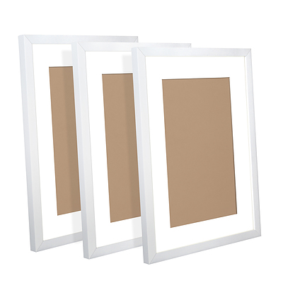 3 Piece Photo Gram Set - White - Brand New - Free Shipping