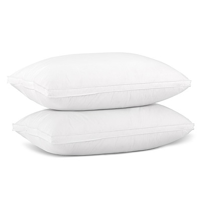 Goose Feather Down Twin Pack Pillow  - Brand New - Free Shipping