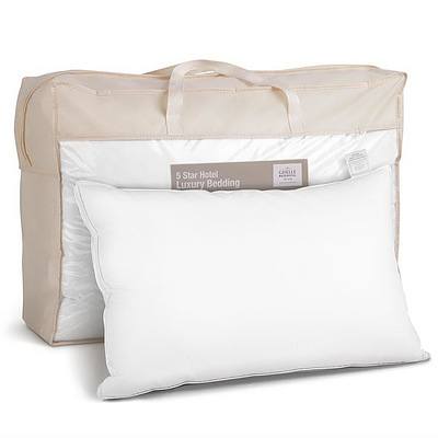 Goose Feather Down Twin Pack Pillow  - Brand New - Free Shipping