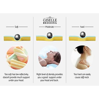 Foam Wedge Back Support Pillow - Beige - Free Shipping