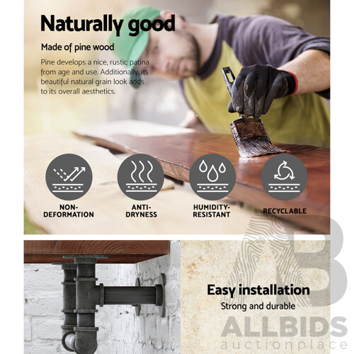 DIY Industrial Wall Shelves - Brand New - Free Shipping