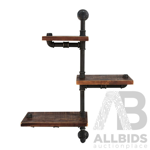 3 Level 84cm DIY Adjustable Metal Bookshelf - Brand New - Free Shipping