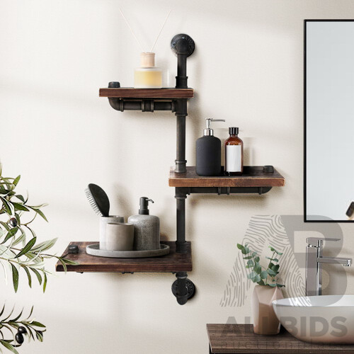 3 Level 84cm DIY Adjustable Metal Bookshelf - Brand New - Free Shipping