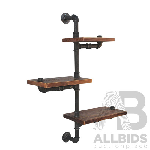 3 Level 84cm DIY Adjustable Metal Bookshelf - Brand New - Free Shipping