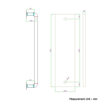 3 Level 92cm DIY Wall Mounted Bookshelf - Free Shipping