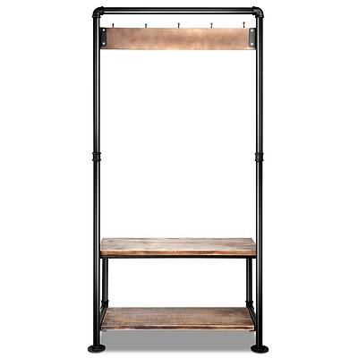 DIY Rustic Shoe Rack and Hanger - Free Shipping