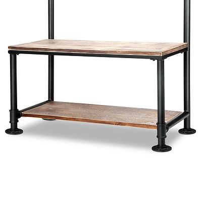 DIY Rustic Shoe Rack and Hanger - Free Shipping