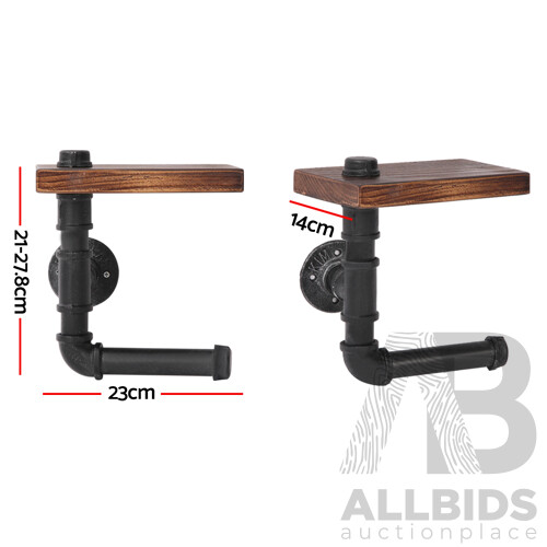 DIY Bathroom Toilet Roll Holder - Brand New - Free Shipping