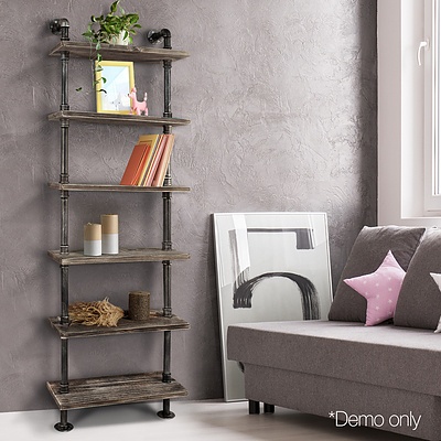 6 Level DIY Wooden Bookshelf - Brand New - Free Shipping