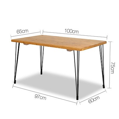 Rustic Industrial DIY Pipe Dining Table - Brand New - Free Shipping