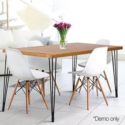 Rustic Industrial DIY Pipe Dining Table - Brand New - Free Shipping