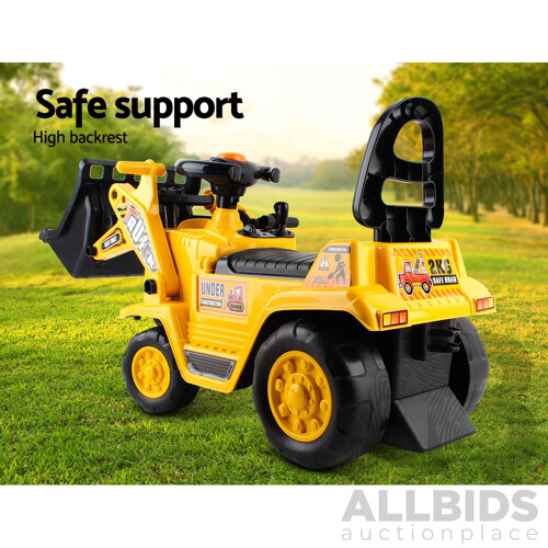 Kids Ride On Bulldozer - Yellow - Brand New - Free Shipping