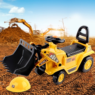 Kids Ride On Bulldozer - Yellow - Brand New - Free Shipping