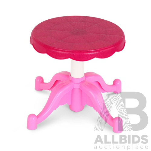 30 Piece Kids Dressing Table Set - Pink - Brand New - Free Shipping