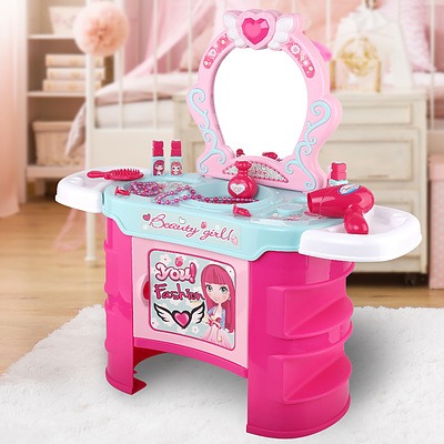 Kids Makeup Desk Play Set - Pink - Brand New - Free Shipping
