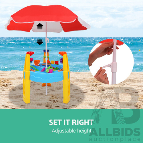 Keezi 26 Piece Kids Umbrella & Table Set 