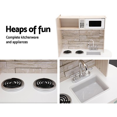 Wooden Kitchen Pretend Play Set - Brand New - Free Shipping