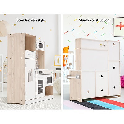 Wooden Kitchen Pretend Play Set - Brand New - Free Shipping