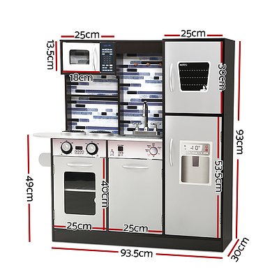 Kids Kitchen Wooden Pretend Play Set Toys Cooking Food Children Cookware - Brand New - Free Shipping