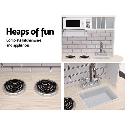 Wooden Kitchen Pretend Play Set - Brand New - Free Shipping