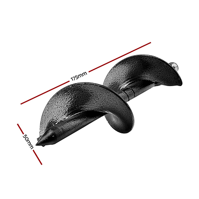 Garden Auger Power Earth Post Hole Digger Planter Drill Bit 50x175mm