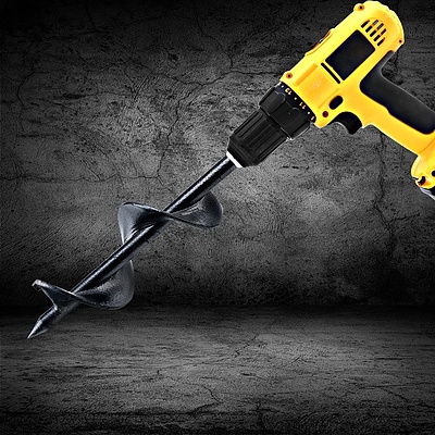 Garden Auger Power Earth Post Hole Digger Planter Drill Bit 50x175mm