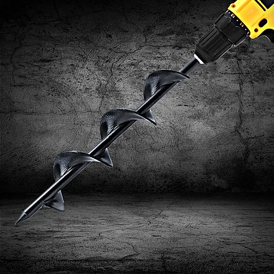 Garden Auger Power Earth Post Hole Digger Planter Drill Bit 50x300mm