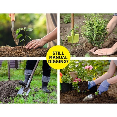 Garden Auger Power Earth Post Hole Digger Planter Drill Bit 75x175mm