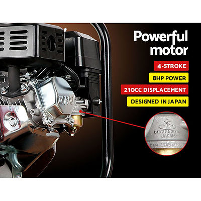 2inch High Flow Water Pump - Black & Red - Brand New - Free Shipping