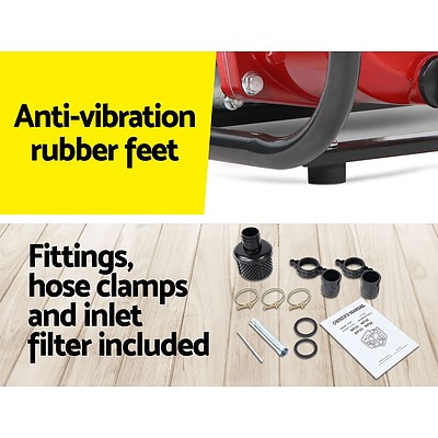 2inch High Flow Water Pump - Black & Red - Brand New - Free Shipping