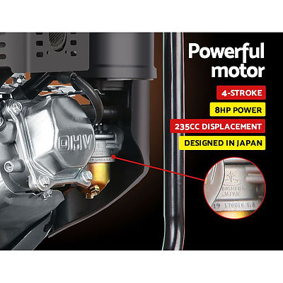 2inch High Flow Water Pump - Black & Red - Brand New - Free Shipping