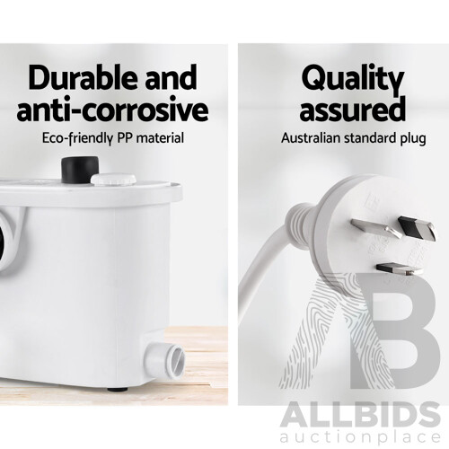 Sewerage Pump Waste Toilet Sewage Water Disposal Marine Basement Clean