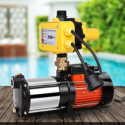Water Pressure Pump Multi Stage Auto Garden House Rain Tank Irrigation - Brand New - Free Shipping