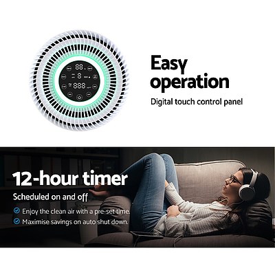 Air Purifier Desktop Purifiers HEPA Filter Home Freshener Carbon Ioniser - Brand New - Free Shipping