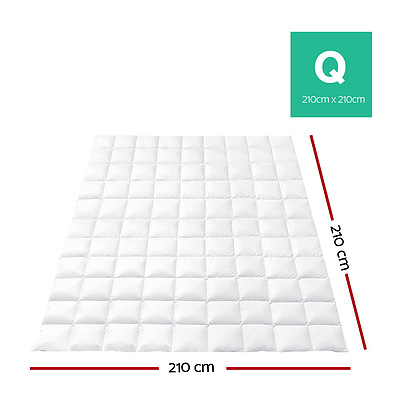 Queen Size Goose Down Quilt - Free Shipping