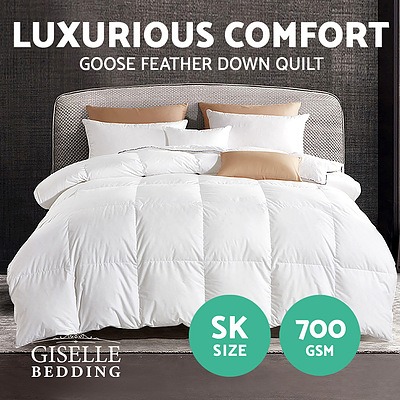 Super King Size Goose Down Quilt - Free Shipping