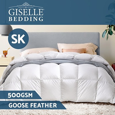 Super King Size Goose Down Quilt - Brand New - Free Shipping