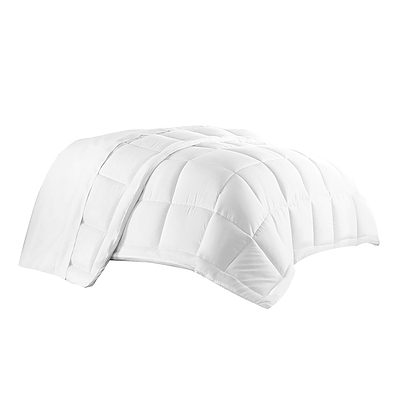 King Size Merino Wool Duvet Quilt - White - Free Shipping