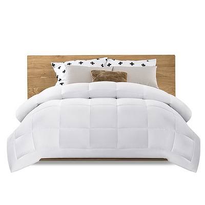 Queen Size Merino Wool Duvet Quilt- White - Free Shipping