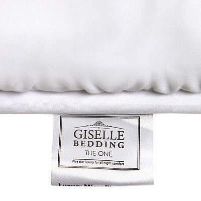 King Size Microfibre Quilt - White - Free Shipping
