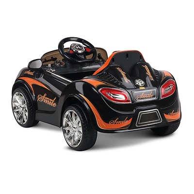 Rigo Kids Ride On Car  - Black & Orange