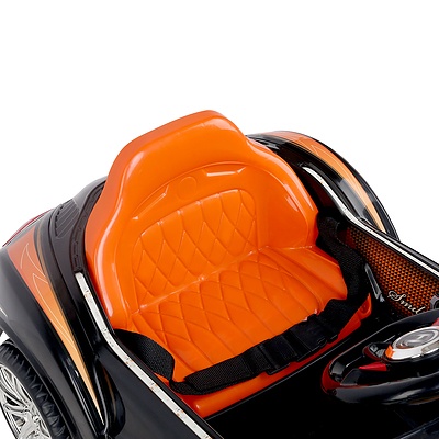 Rigo Kids Ride On Car  - Black & Orange