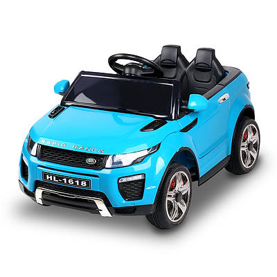 Kid's Electric Ride on Car Range Rover Evoque Style - Blue - Free Shipping