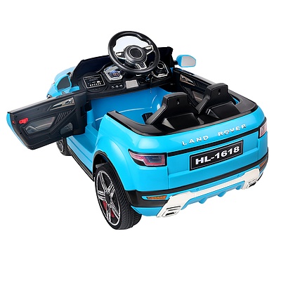 Kid's Electric Ride on Car Range Rover Evoque Style - Blue - Free Shipping
